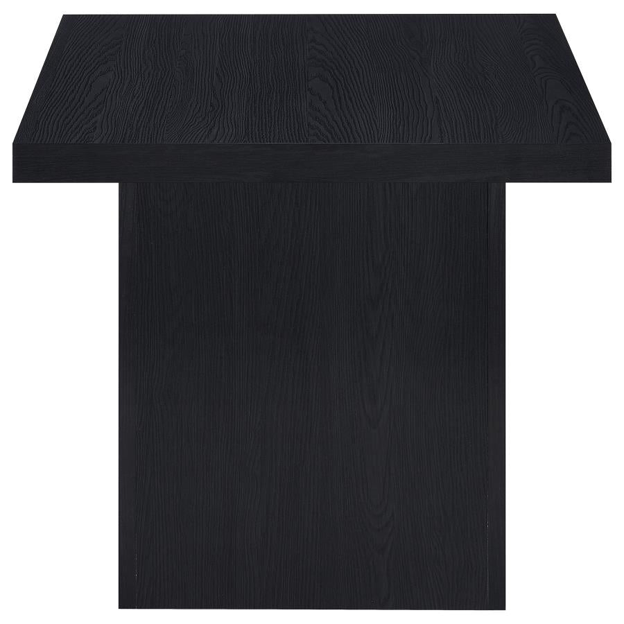 Devar 3-piece Square Cocktail Coffee End Table Set Black - 706408-S3