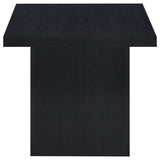 Devar 3-piece Square Cocktail Coffee End Table Set Black - 706408-S3