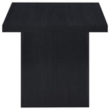 Devar 3-piece Square Cocktail Coffee End Table Set Black - 706408-S3
