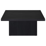 Devar 3-piece Square Cocktail Coffee End Table Set Black - 706408-S3
