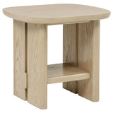 Kailani 3-piece Coastal Coffee and End Table Set Beige Oak - 706588-S3