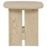 Kailani 3-piece Coastal Coffee and End Table Set Beige Oak - 706588-S3