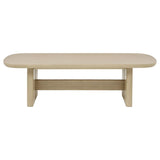 Kailani 3-piece Coastal Coffee and End Table Set Beige Oak - 706588-S3