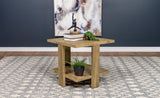 Dawn Square Engineered Wood End Table Mango Brown - 707717