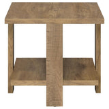 Dawn 2-piece Round Coffee and End Table Set Mango Brown - 707718-S2