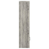 Burke 3-shelf Engineered Wood Media Tower Grey Driftwood - 707726