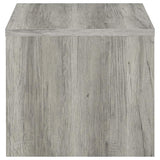 Felix 1-drawer Engineered Wood Side End Table Grey Driftwood - 707727