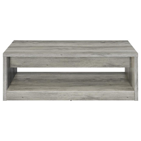 Felix 2-piece Coffee and End Table Set Grey Driftwood - 707728-S2