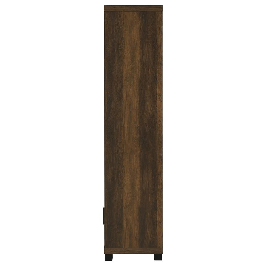 Sachin 3-shelf Engineered Wood Media Tower Dark Pine - 707736