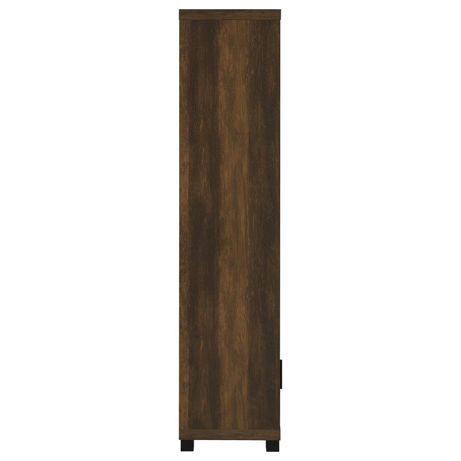 Sachin 3-shelf Engineered Wood Media Tower Dark Pine - 707736