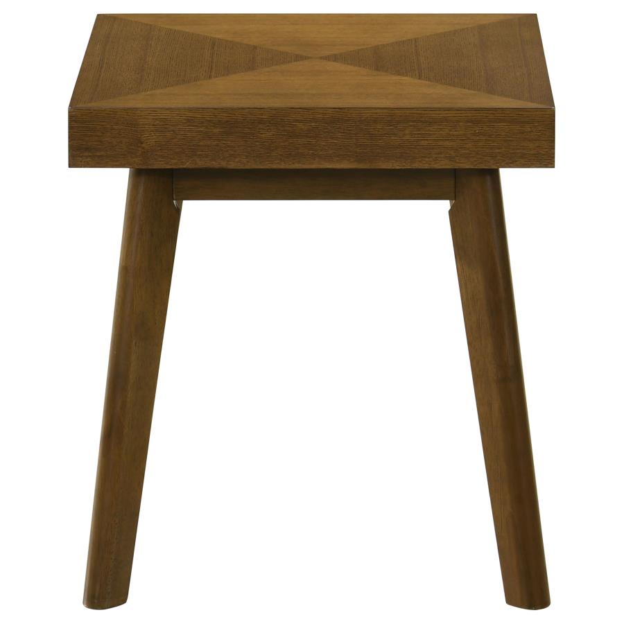 Westerly Square Wood Side End Table Walnut Brown - 707797