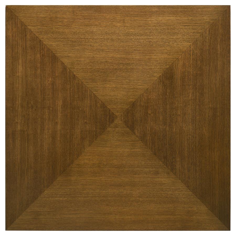 Westerly Square Wood Coffee Table Walnut Brown - 707798