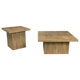 Devar 2-piece Square Coffee and End Table Set Mango - 708068-S2
