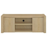 Laurelton 3-piece Entertainment Center TV Stand Light Oak - 708222-SET