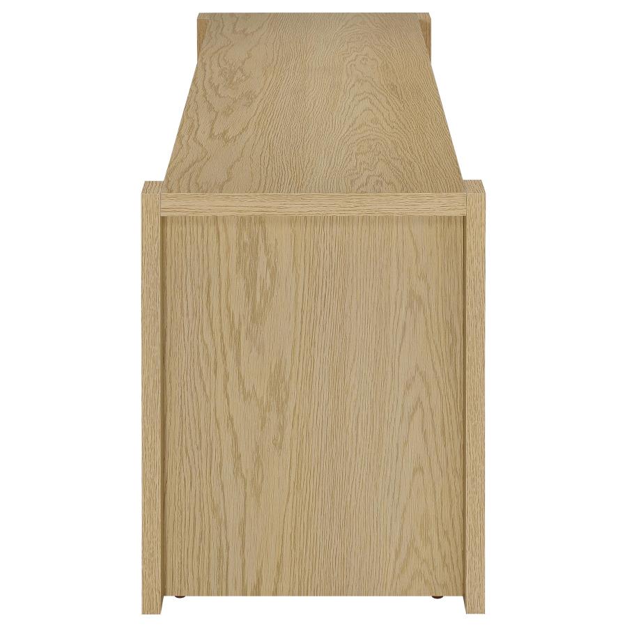 Laurelton 60-inch 2-door TV Stand Media Console Light Oak - 708222