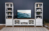 Hollis 3-piece 67-inch TV Stand Entertainment Center White - 708253-SET