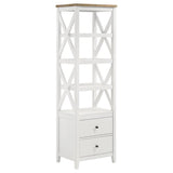 Hollis 3-piece 67-inch TV Stand Entertainment Center White - 708253-SET