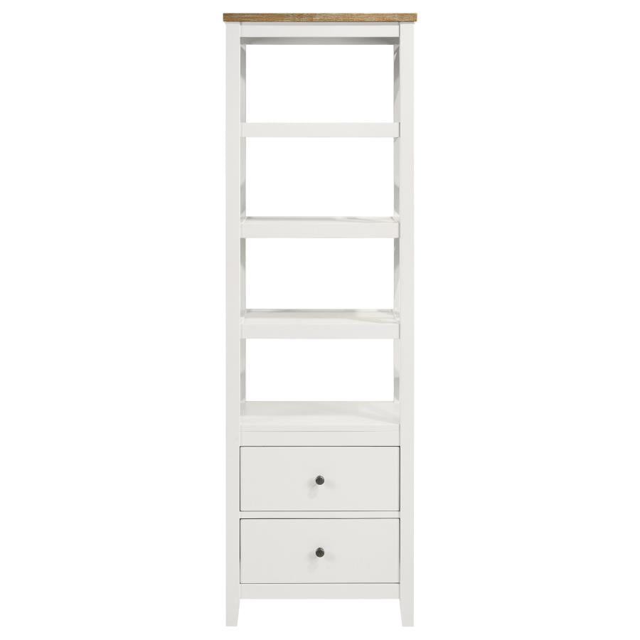 Hollis 3-piece 67-inch TV Stand Entertainment Center White - 708253-SET
