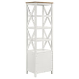 Hollis 3-piece 67-inch TV Stand Entertainment Center White - 708253-SET
