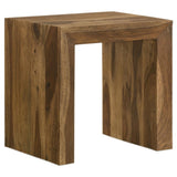 Odilia 2-piece Solid Wood Coffee and End Table Set Auburn - 708418-S2