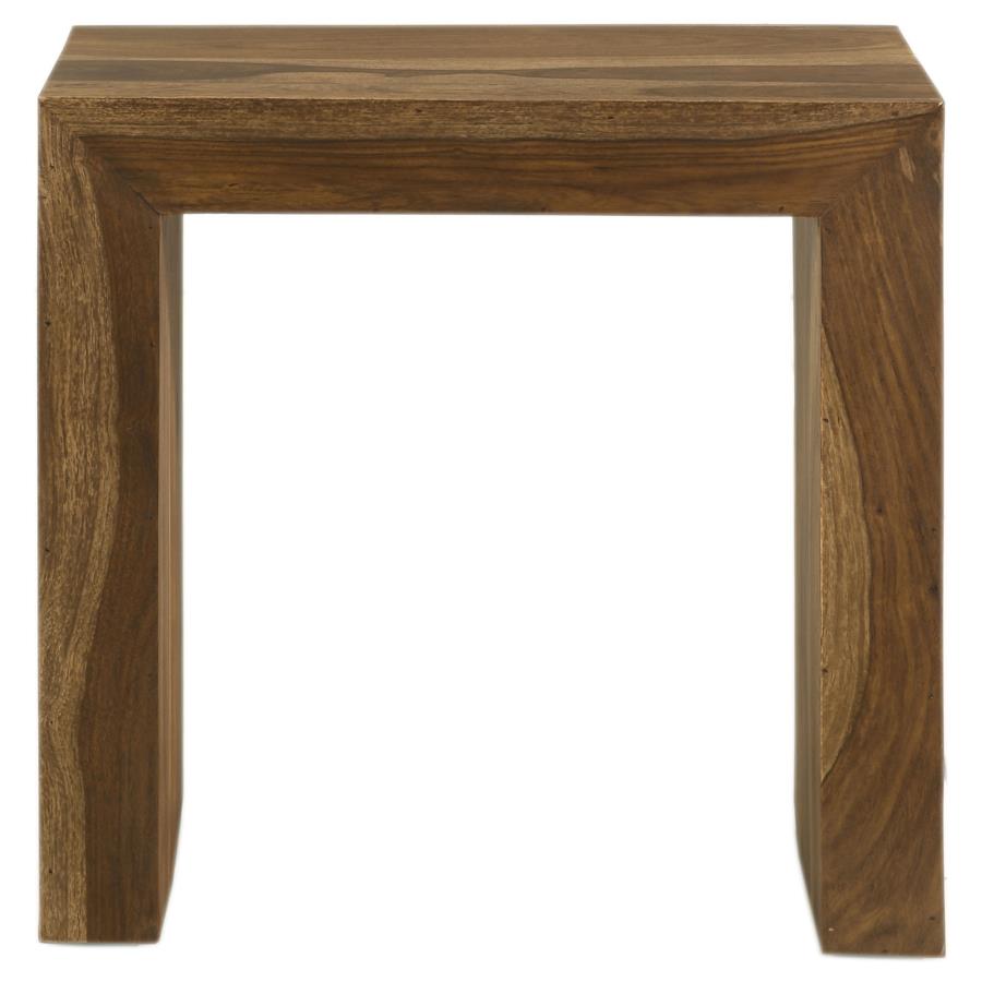 Odilia 2-piece Solid Wood Coffee and End Table Set Auburn - 708418-S2
