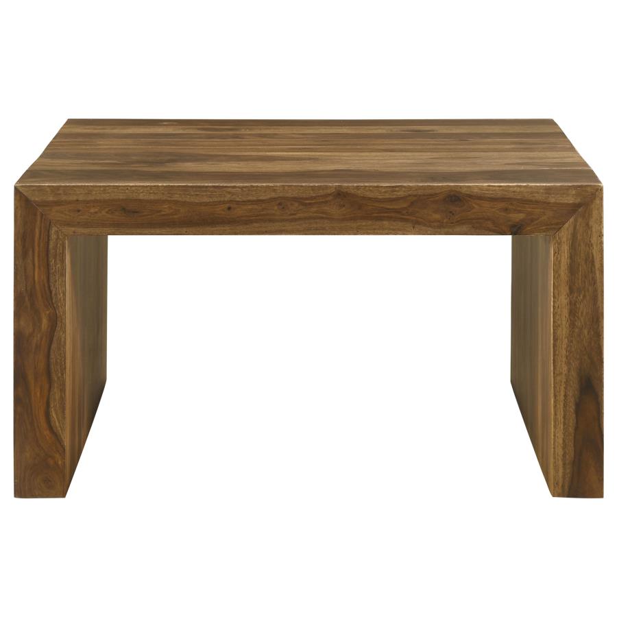 Odilia 2-piece Solid Wood Coffee and End Table Set Auburn - 708418-S2