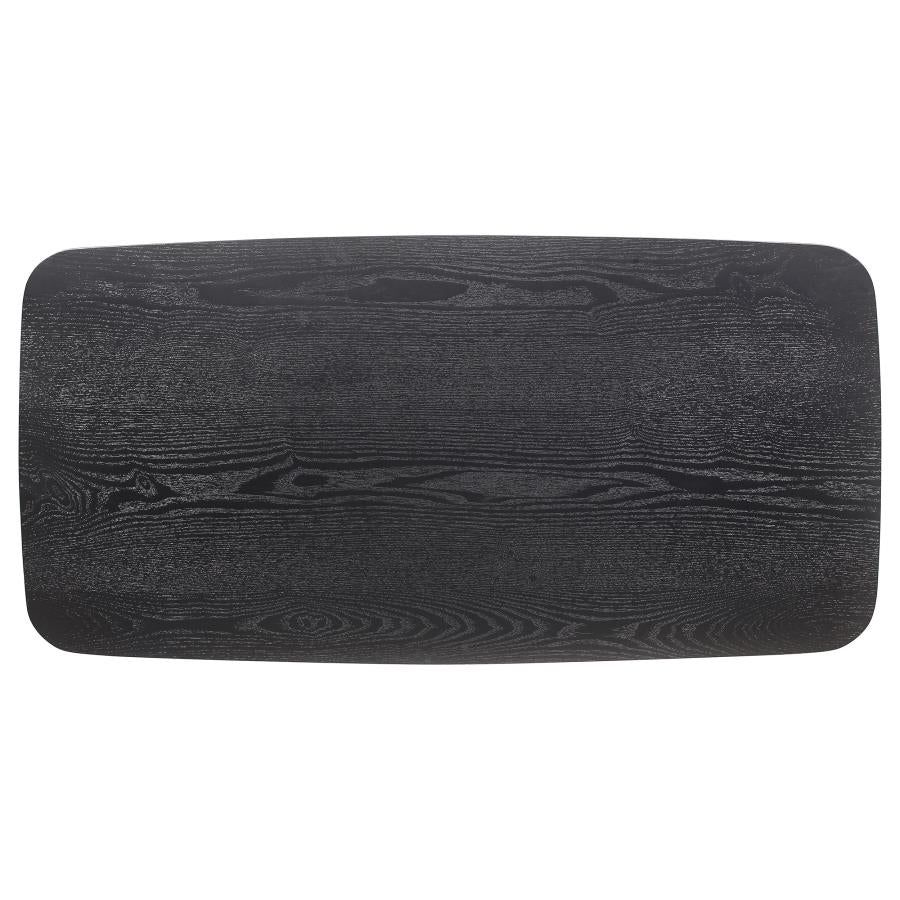Radley 3-piece Rectangular Coffee Table Set Black - 708490