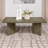 Andando Rectangular Solid Wood Coffee Table Mango Brown - 708498
