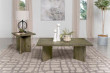 Andando Rectangular Solid Wood Coffee Table Mango Brown - 708498