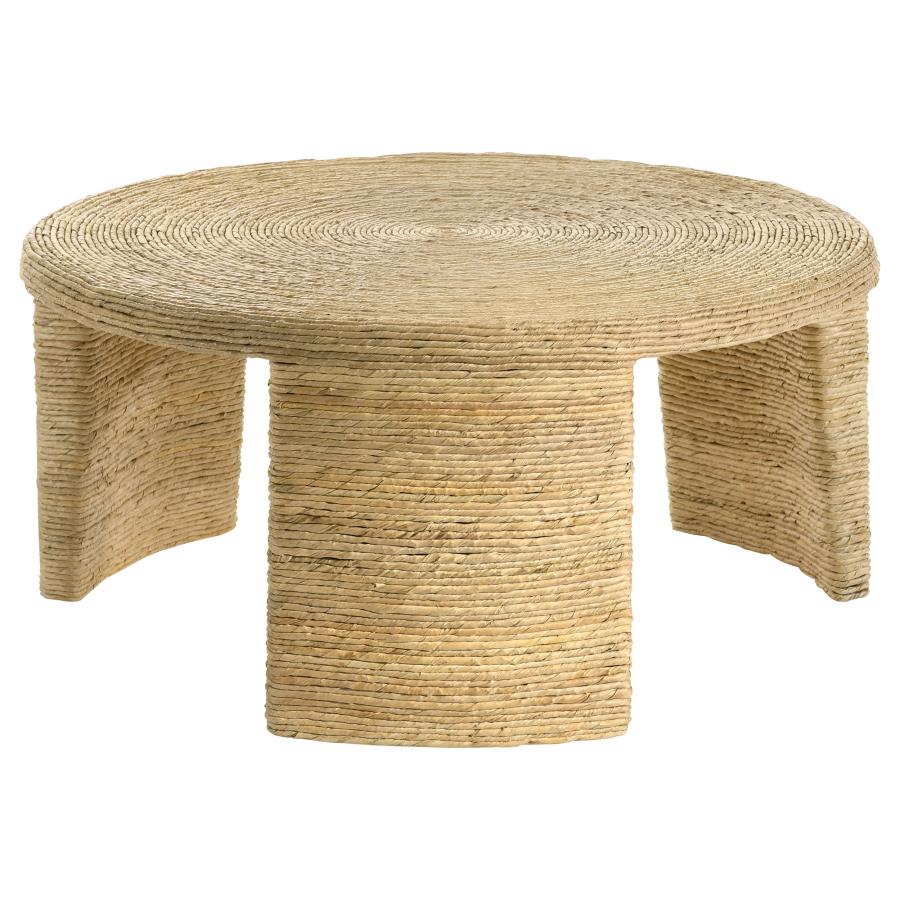 Artina 3-piece Rattan Coffee and End Table Set Natural - 708508-S3