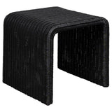 Cahya Woven Rattan Square End Table Black - 708517