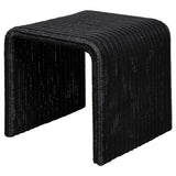 Cahya Woven Rattan Square End Table Black - 708517