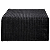 Cahya 2-piece Rattan Coffee and End Table Set Black - 708518-S2