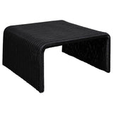 Cahya 3-piece Rattan Coffee and End Table Set Black - 708518-S3