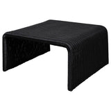 Cahya Woven Rattan Square Coffee Table Black - 708518