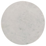 Astoria 2-piece Marble Coffee and End Table Set White - 709668-S2