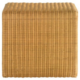 Cahya Square Woven Rattan End Table Natural - 709817
