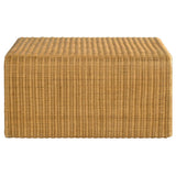 Cahya Square Woven Rattan Coffee Table Natural - 709818