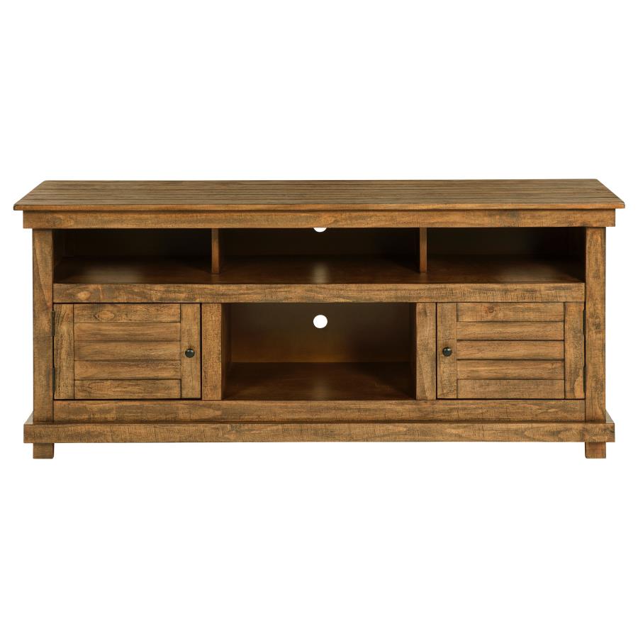 Payne 60-inch TV Stand Media Console Distressed Brown - 710042