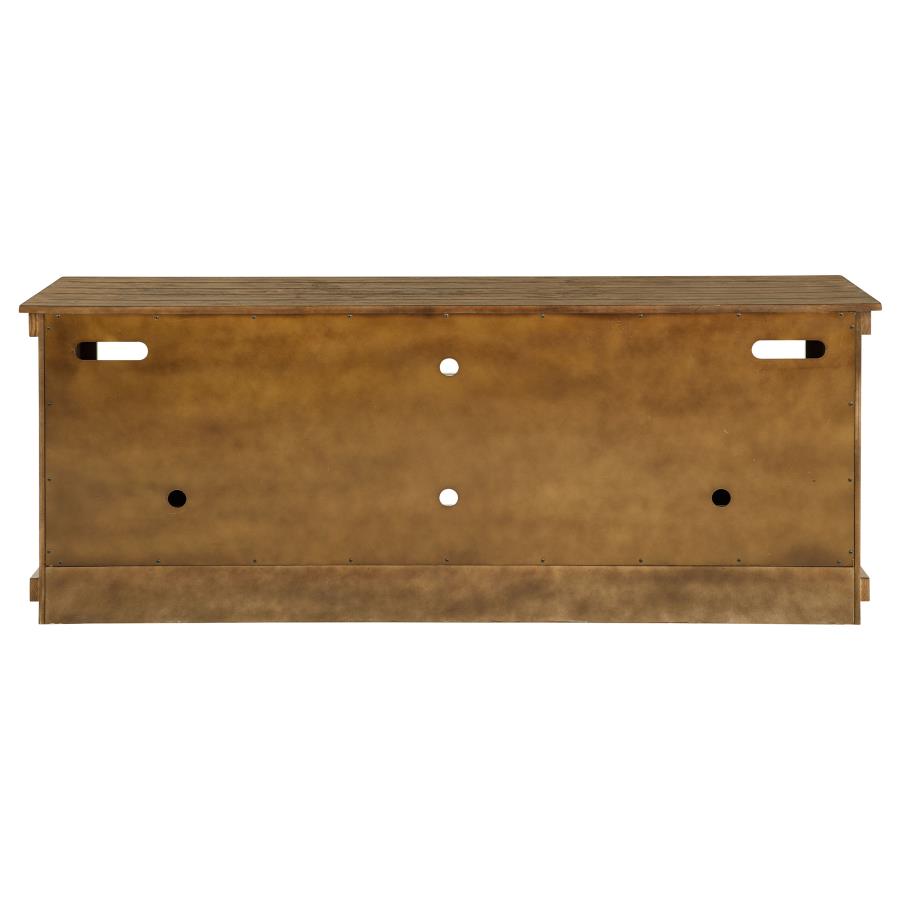 Payne 70-inch TV Stand Media Console Distressed Brown - 710043