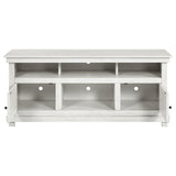 Payne 60-inch TV Stand Media Console Distressed White - 710052