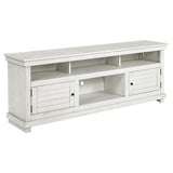 Payne 70-inch TV Stand Media Console Distressed White - 710053