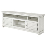 Payne 70-inch TV Stand Media Console Distressed White - 710053