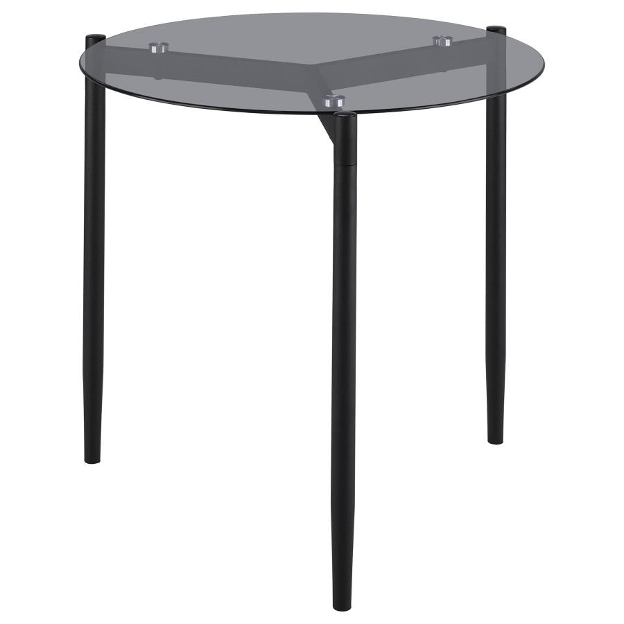 Rosalie 3-piece Round Coffee and End Table Set Grey - 710168-S3