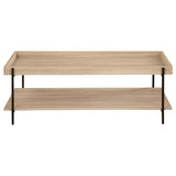 Fallon Rectangular Engineered Wood Coffee Table Light Brown - 710308