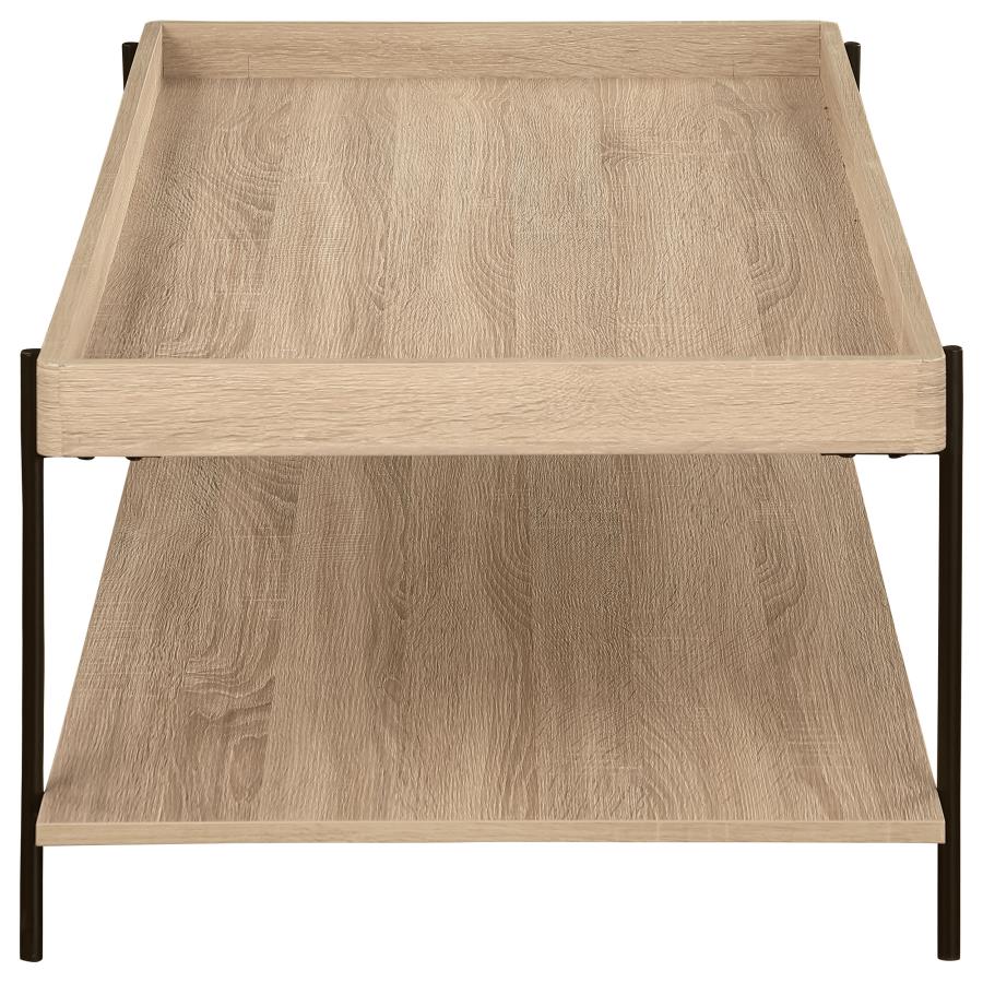 Fallon Rectangular Engineered Wood Coffee Table Light Brown - 710308
