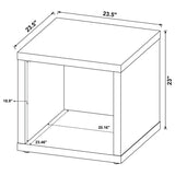 Frisco 3-piece Coffee and End Table Set Dark Pine - 710508-S3
