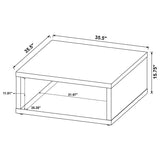 Frisco 3-piece Coffee and End Table Set Dark Pine - 710508-S3