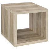Frisco 2-piece Coffee and End Table Set Distressed Pine - 710518-S2