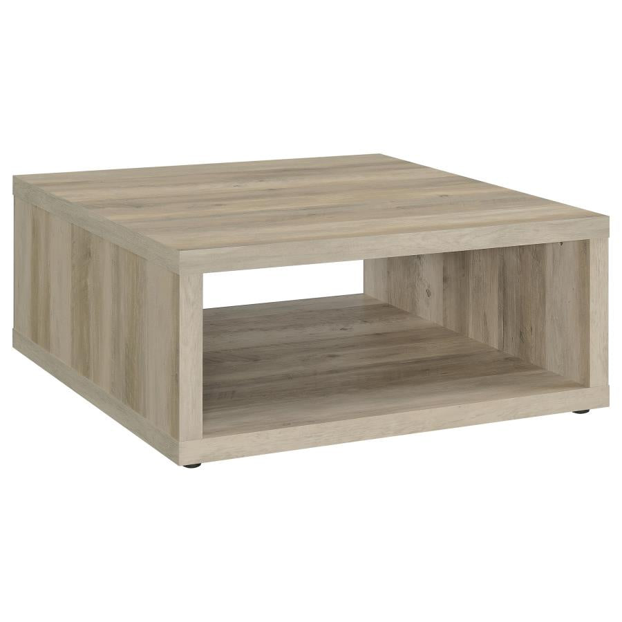 Frisco 2-piece Coffee and End Table Set Distressed Pine - 710518-S2